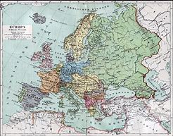 Image result for Europe Map 1890 with Countries