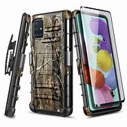 Image result for Samsung Galaxy A71 Silicone Defender Armor Ring Navy Case