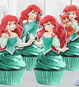 Image result for Little Mermaid Cupcake Toppers