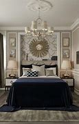 Image result for Navy Blue and Gold Bedroom