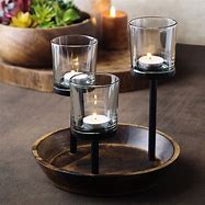 Image result for Candle Base Holders