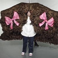 Image result for World's Largest Wig On TV