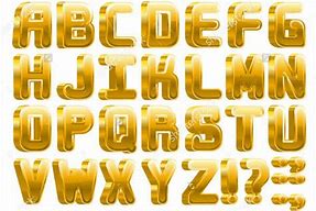 Image result for Bold Alphabet Letters