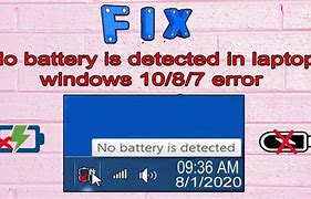 Image result for No Battery Detected