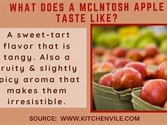 Image result for McIntosh Apple Taste