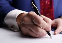 Image result for Man with Pen