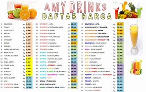 Image result for Daftar Harga Minuman