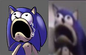 Image result for Little Big Planet Sonic Scared Meme