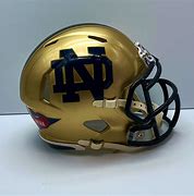 Image result for Blue Notre Dame Helmet
