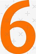 Image result for Orange Six Falling Numbers
