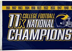 Image result for Michigan Football Flags and Banners