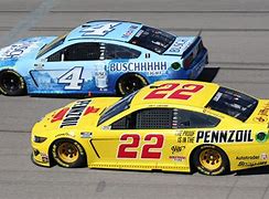 Image result for Joey Logano Kevin Harvick