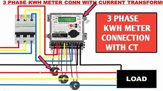 Image result for Electric Meter Connection Diagram
