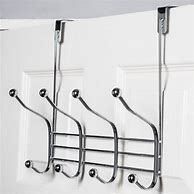 Image result for Over the Door Chrome Hook