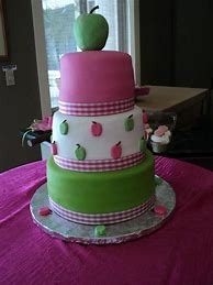 Image result for Apple Birthday Cake