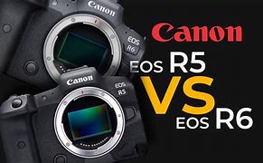 Image result for Canon EOS R5 vs R6