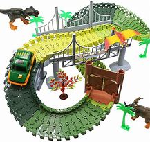 Image result for Dinosaur Car Track