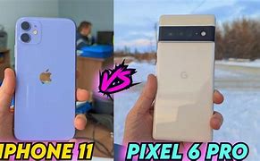 Image result for iPhone 11 vs Pixel 6