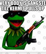 Image result for Gangster Big Bird Meme Kermit