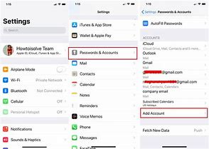 Image result for Outlook Settings On iPhone XR