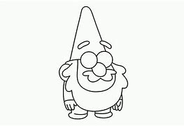 Image result for How to Draw Gravity Falls Gnome