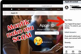 Image result for Apple ID Locked Scam