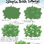 Image result for Bush with Flowers Drawing