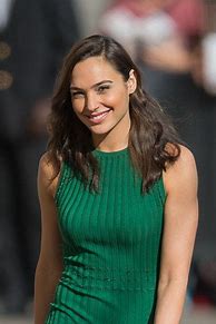 Image result for Gal Gadot Green Dress