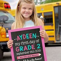 Image result for First Day of School Signs French