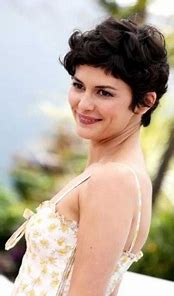 Image result for Audrey Tautou Pixie Cut