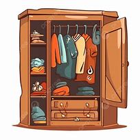 Image result for Bedroom with Closet Cartoon