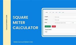 Image result for Square Meters Area