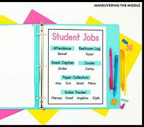 Image result for Classroom Job Chart
