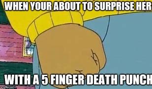 Image result for Arthur Peace Fingers Meme