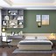 Image result for Dark Forest Green Bedroom