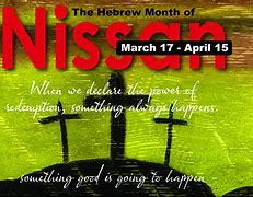 Image result for Nissan Jewish Month