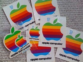 Image result for First Apple Sticker