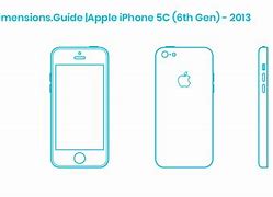 Image result for Apple iPhone 5C Dimensions