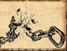 Image result for Broken Chain Drawing