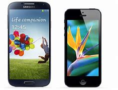 Image result for Samsung S4 vs iPhone 5