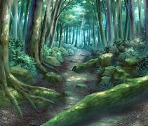 Image result for Anime Forest Path
