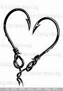 Image result for Fish Hook Love Heart