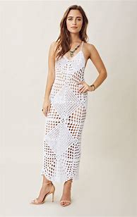 Image result for Crochet Maxi Dress