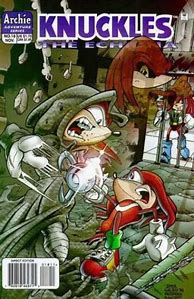 Image result for Knuckles the Echidna Comic Book