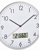 Image result for Wall Clock Digital and Analog
