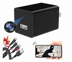 Image result for Hidden Spy Camera AA Battery Charger