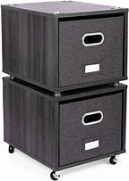 Image result for 2 Drawer Rolling File Cabinet