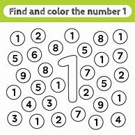 Image result for Can You Find Numbers 1In the Image