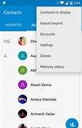 Image result for Phone Contacts Design