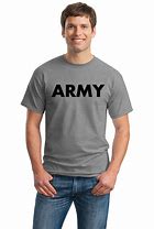 Image result for T-Shirt Army Training